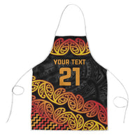 New Zealand Rugby Pacific Custom Apron Rangatira Maori Kowhaiwhai Pattern - Polynesian Pride