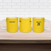 New Zealand Rugby Pacific Custom Ceramic Mug Hau Awhiowhio Maori Tribal Tattoo - Polynesian Pride