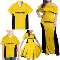 New Zealand Rugby Pacific Custom Family Matching Off Shoulder Maxi Dress and Hawaiian Shirt Hau Awhiowhio Maori Tribal Tattoo LT9 - Polynesian Pride