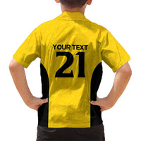 New Zealand Rugby Pacific Custom Kid Hawaiian Shirt Hau Awhiowhio Maori Tribal Tattoo