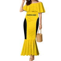 New Zealand Rugby Pacific Custom Mermaid Dress Hau Awhiowhio Maori Tribal Tattoo