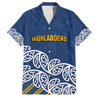 New Zealand Rugby Pacific Custom Family Matching Off The Shoulder Long Sleeve Dress and Hawaiian Shirt Kahupeka Maori Kowhaiwhai Pattern