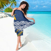 New Zealand Rugby Pacific Custom Sarong Kahupeka Maori Kowhaiwhai Pattern