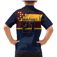 New Zealand Rugby Pacific Custom Family Matching Mermaid Dress and Hawaiian Shirt Kahupeka Retro 2025 Taniko Motif