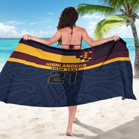 New Zealand Rugby Pacific Custom Sarong Kahupeka Retro 2025 Taniko Motif
