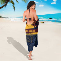 New Zealand Rugby Pacific Custom Sarong Kahupeka Retro 2025 Taniko Motif