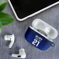 New Zealand Rugby Pacific Custom AirPods Case Kahurangi Auckland All Blue LT9 - Polynesian Pride