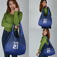 New Zealand Rugby Pacific Custom Grocery Bag Kahurangi Auckland All Blue LT9 - Polynesian Pride