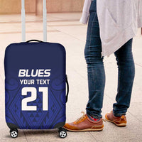 New Zealand Rugby Pacific Custom Luggage Cover Kahurangi Auckland All Blue LT9 Blue - Polynesian Pride
