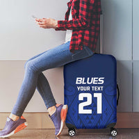 New Zealand Rugby Pacific Custom Luggage Cover Kahurangi Auckland All Blue LT9 - Polynesian Pride