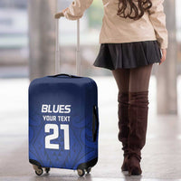New Zealand Rugby Pacific Custom Luggage Cover Kahurangi Auckland All Blue LT9 - Polynesian Pride