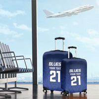 New Zealand Rugby Pacific Custom Luggage Cover Kahurangi Auckland All Blue LT9 - Polynesian Pride