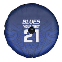 New Zealand Rugby Pacific Custom Spare Tire Cover Kahurangi Auckland All Blue