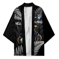 New Zealand Rugby Custom Kimono Glory Be To Black Silver-fern - Polynesian Pride