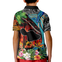 Hawaii Strong Maui Wildfire Kid Polo Shirt Pray For Lahaina Maui LT9 - Polynesian Pride