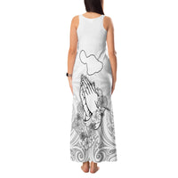 Hawaii Strong Maui Wildfire Tank Maxi Dress No4 LT9 - Polynesian Pride