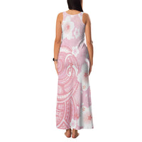 Japan Sakura Floral with Polynesian Vibe Family Matching Tank Maxi Dress and Hawaiian Shirt