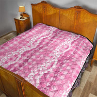 Hawaiian Ohia Lehua Lei Quilt Plaid Palaka Akala Pattern - Polynesian Pride