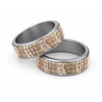 Hawaiian Ohia Lehua Lei Classic Ring Plaid Palaka Kalaihaahaa Pattern - Polynesian Pride