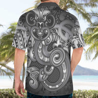 Aotearoa Maori Hei Tiki Hawaiian Shirt Kiwikiwi Kowhaiwhai Puhoro Motif