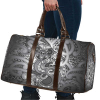 Aotearoa Maori Hei Tiki Travel Bag Kiwikiwi Kowhaiwhai Puhoro Motif LT9 - Polynesian Pride