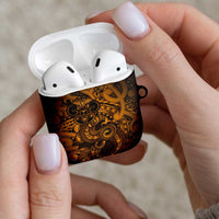 Aotearoa Maori Hei Tiki AirPods Case Koura Kowhaiwhai Puhoro Motif LT9 - Polynesian Pride