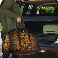 Aotearoa Maori Hei Tiki Travel Bag Koura Kowhaiwhai Puhoro Motif LT9 - Polynesian Pride