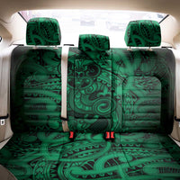 Aotearoa Maori Hei Tiki Back Car Seat Cover Kakariki Kowhaiwhai Puhoro Motif