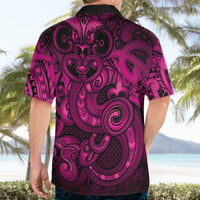 Aotearoa Maori Hei Tiki Hawaiian Shirt Mawhero Kowhaiwhai Puhoro Motif