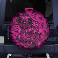 Aotearoa Maori Hei Tiki Spare Tire Cover Mawhero Kowhaiwhai Puhoro Motif