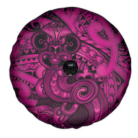 Aotearoa Maori Hei Tiki Spare Tire Cover Mawhero Kowhaiwhai Puhoro Motif
