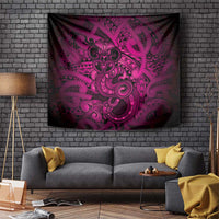 Aotearoa Maori Hei Tiki Tapestry Mawhero Kowhaiwhai Puhoro Motif