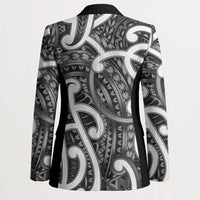 Aotearoa Maori Kowhaiwhai Blazer Kiwikiwi Puhoro and Patiki