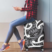 Aotearoa Maori Kowhaiwhai Luggage Cover Kiwikiwi Puhoro and Patiki LT9 - Polynesian Pride