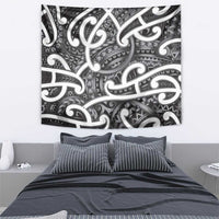 Aotearoa Maori Kowhaiwhai Tapestry Kiwikiwi Puhoro and Patiki