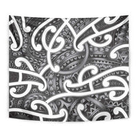 Aotearoa Maori Kowhaiwhai Tapestry Kiwikiwi Puhoro and Patiki