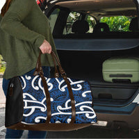 Aotearoa Maori Kowhaiwhai Travel Bag Kikorangi Puhoro and Patiki LT9 - Polynesian Pride
