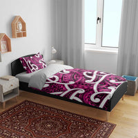 Aotearoa Maori Kowhaiwhai Bedding Set Mawhero Puhoro and Patiki