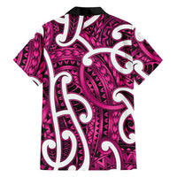 Aotearoa Maori Kowhaiwhai Family Matching Puletasi and Hawaiian Shirt Mawhero Puhoro and Patiki LT9 - Polynesian Pride