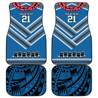 Custom Manuma Samoa Rugby Car Mats Ula fala Samoan Siva Tau Tribal