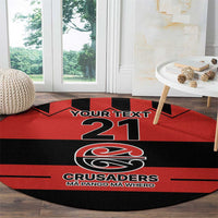 New Zealand Rugby Pacific Custom Round Carpet Whatumoana Classic Retro 2025