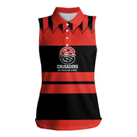 New Zealand Rugby Pacific Custom Women Sleeveless Polo Shirt Whatumoana Classic Retro 2025