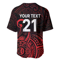 New Zealand Rugby Pacific Custom Baseball Jersey Whatumoana Maori Tribal Tattoo LT9 - Polynesian Pride