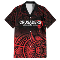 New Zealand Rugby Pacific Custom Family Matching Off Shoulder Maxi Dress and Hawaiian Shirt Whatumoana Maori Tribal Tattoo LT9 Dad's Shirt - Short Sleeve Gold - Polynesian Pride