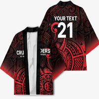New Zealand Rugby Pacific Custom Kimono Whatumoana Maori Tribal Tattoo - Polynesian Pride