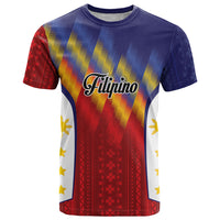 Personalized Philippines Eight Rays Sun T Shirt Traditional Filipino Igorot Pattern Motif