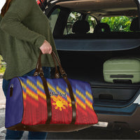 Personalized Philippines Eight Rays Sun Travel Bag Traditional Filipino Igorot Pattern Motif
