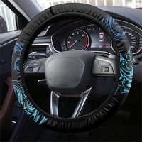 Samoa Siva Afi Steering Wheel Cover Fireknife Fire Dance Pacific Tribal Motif