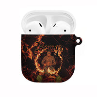 Samoa Siva Afi Dance Fireknife AirPods Case Polynesian Heritage Fire Dance
