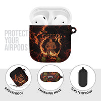 Samoa Siva Afi Dance Fireknife AirPods Case Polynesian Heritage Fire Dance